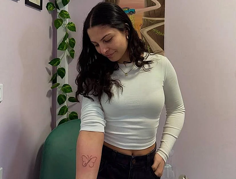 הקעקוע של דניאלה גלבוע