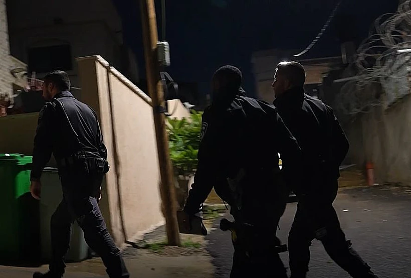 מתוך תיעוד מעצר 28 חשודים בפדופיליה