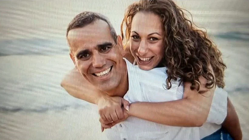 עמרי מירן ואשתו לישי