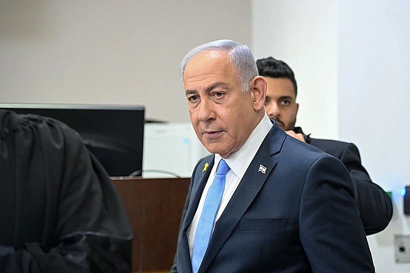 רה"מ נתניהו בבית המשפט