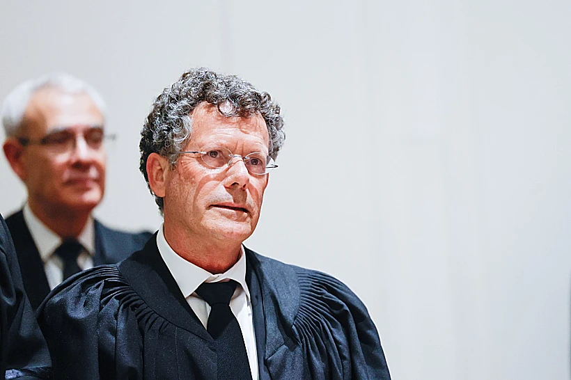 השופט יצחק עמית בטקס השבעתו לנשיא העליון