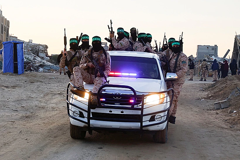 היערכות חמאס לשחרור חטופים בח'אן יונס