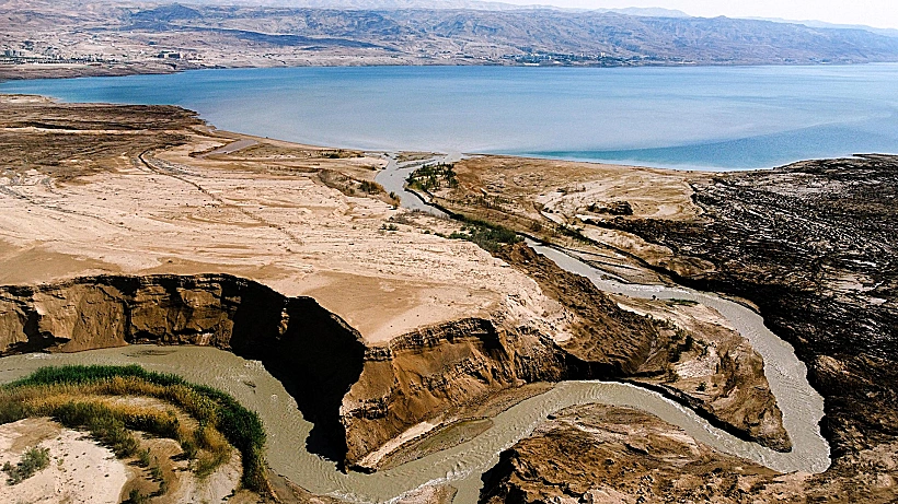 שפך הירדן לים המלח