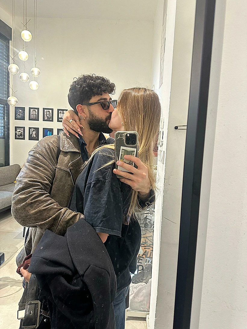 ניצן ירושלמי ובת הזוג ורומי