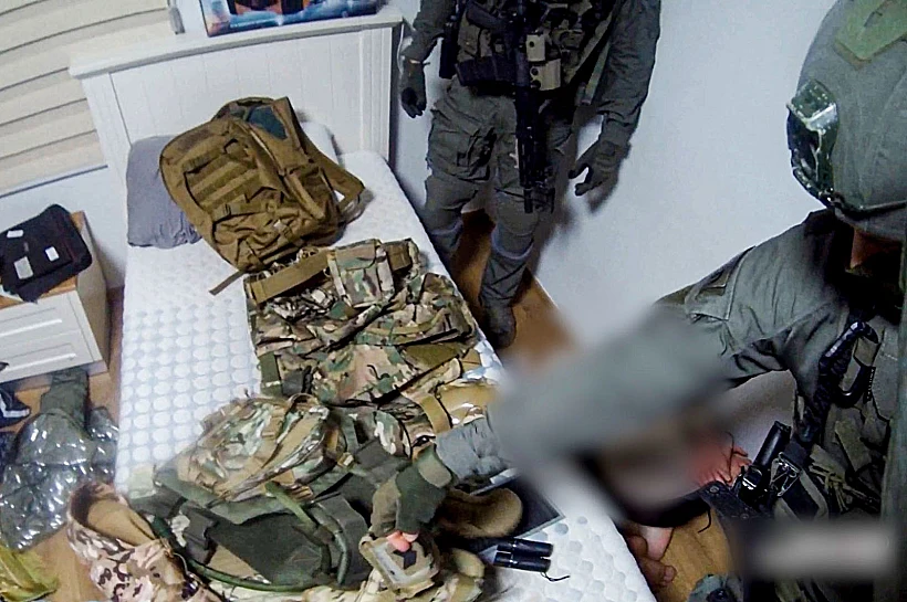 הציוד שרכשו שני האחים מעראבה