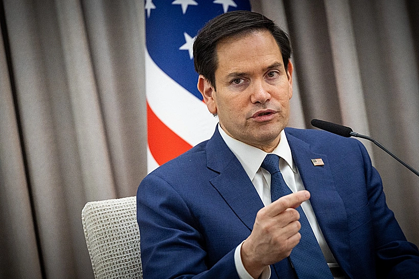 מזכיר המדינה מרקו רוביו בישראל