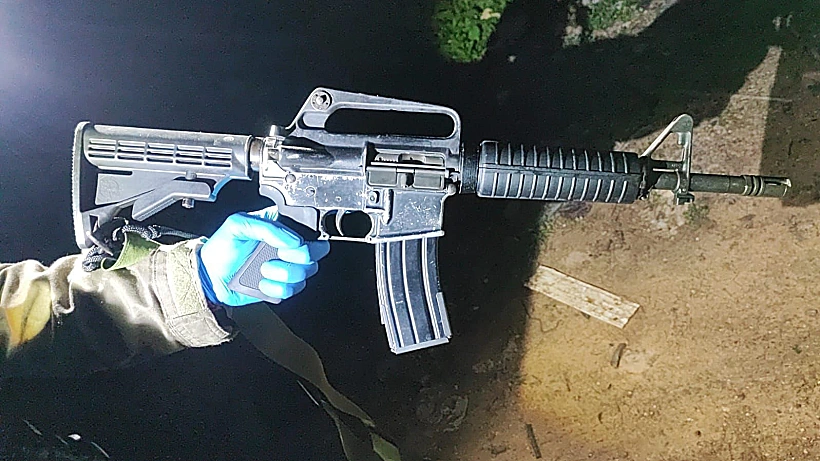 נשק שהוחרם בפעילות באיו"ש