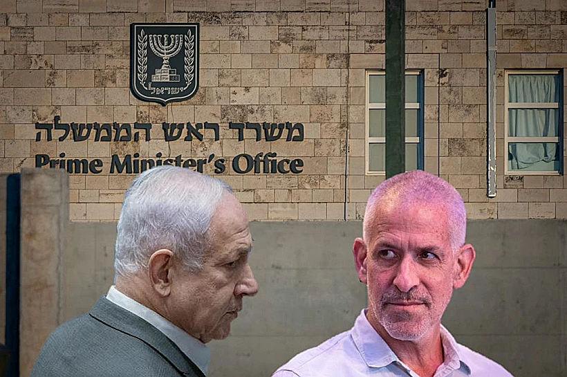 ראש הממשלה בנימין נתניהו וראש שב"כ רונן בר