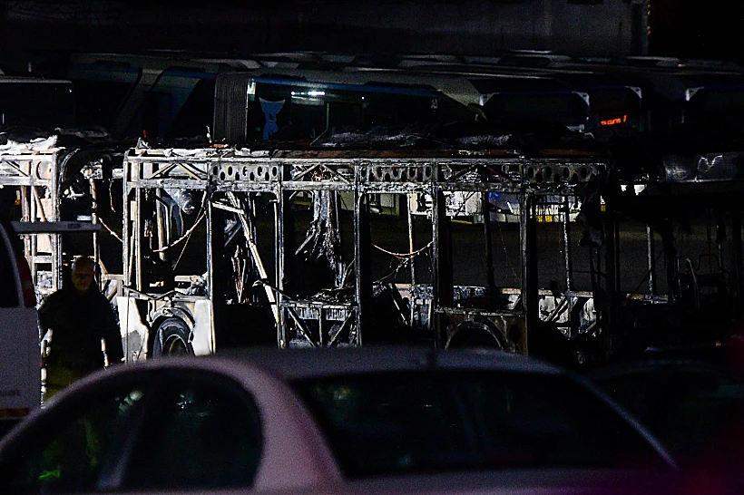 זירת הפיגוע בבת ים