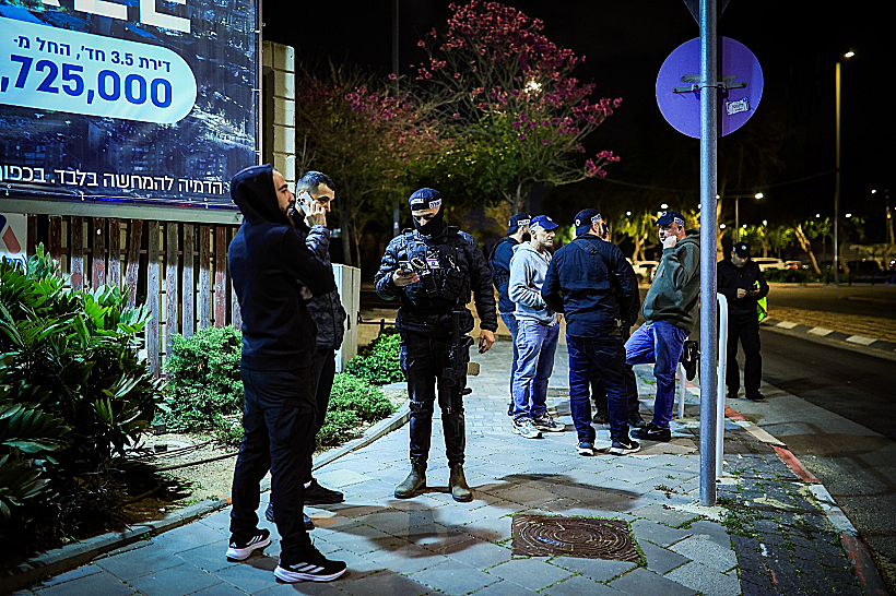 זירת הפיגוע בבת ים