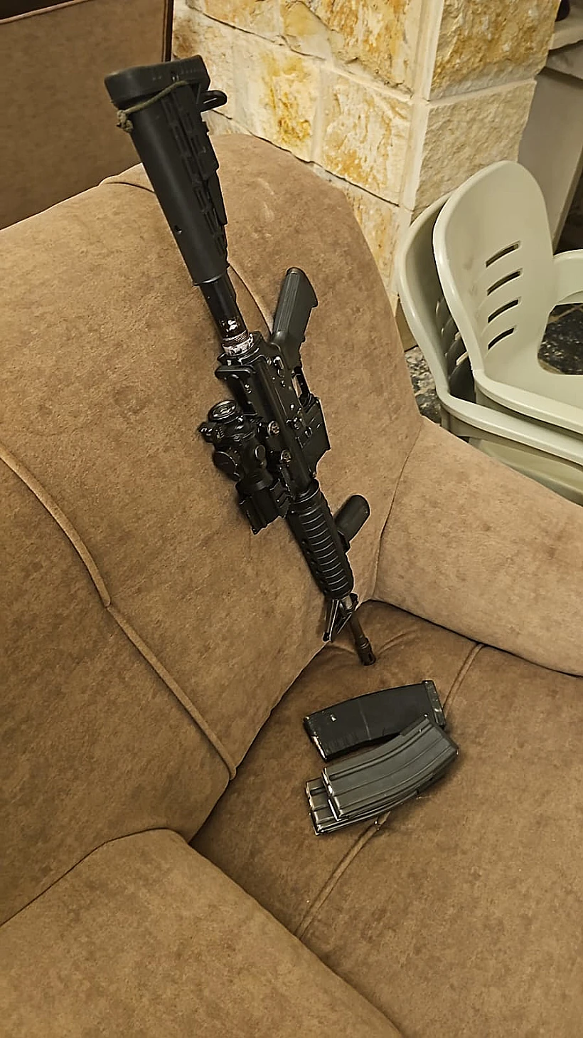 אמל"ח שאותר בפעילות צה"ל בצפון השומרון