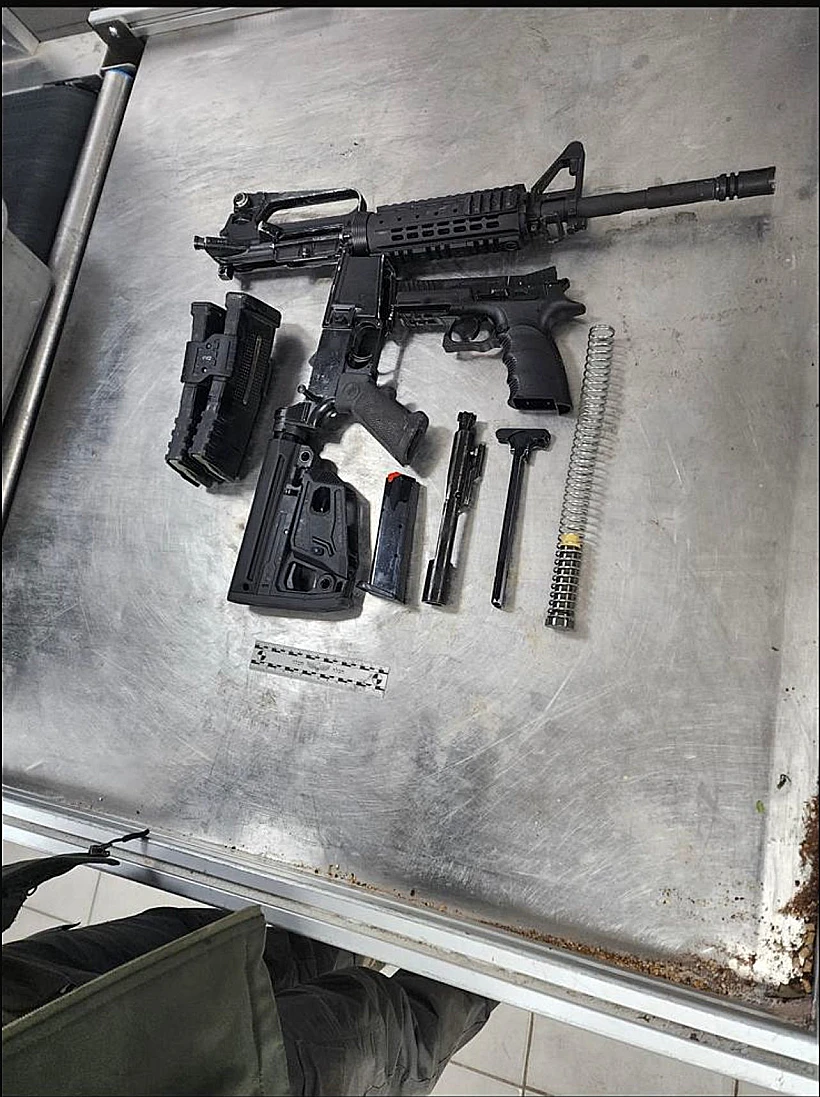 אמל"ח שאותר בפעילות צה"ל בצפון השומרון