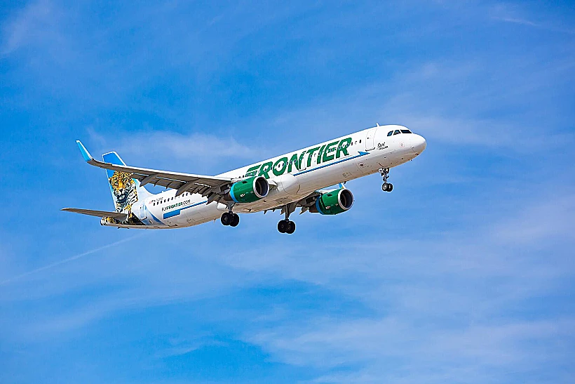 מטוס של חברת פרונטייר