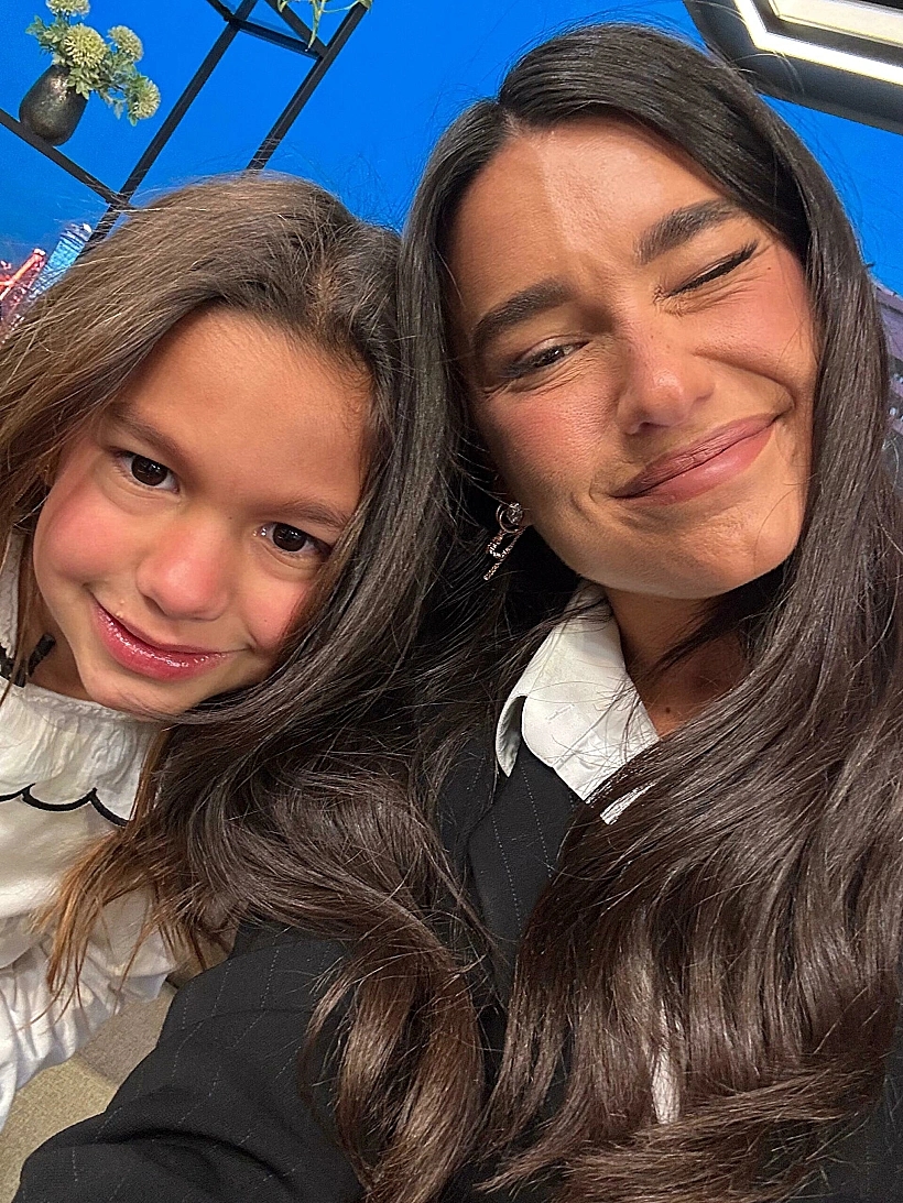 אדל בספלוב ובתה שייה