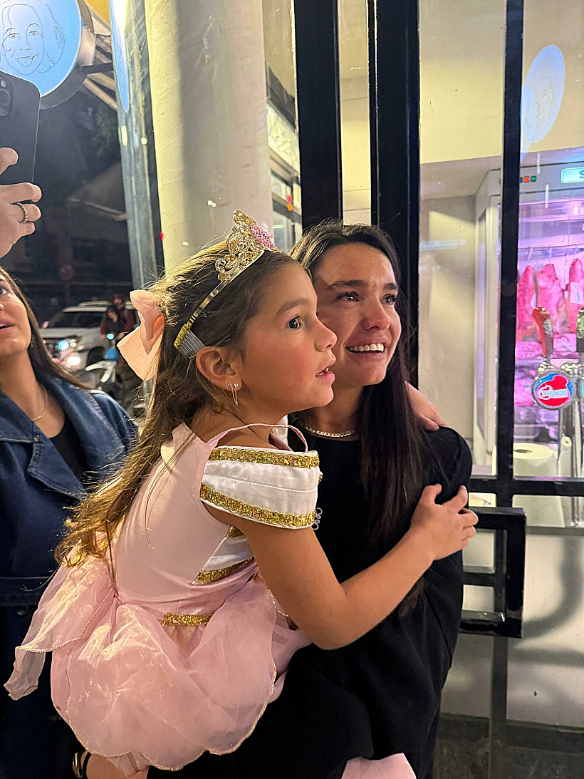 אדל בספלוב ובתה שייה