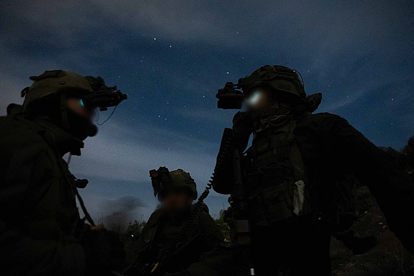 תיעוד כוחות צה"ל בסוריה