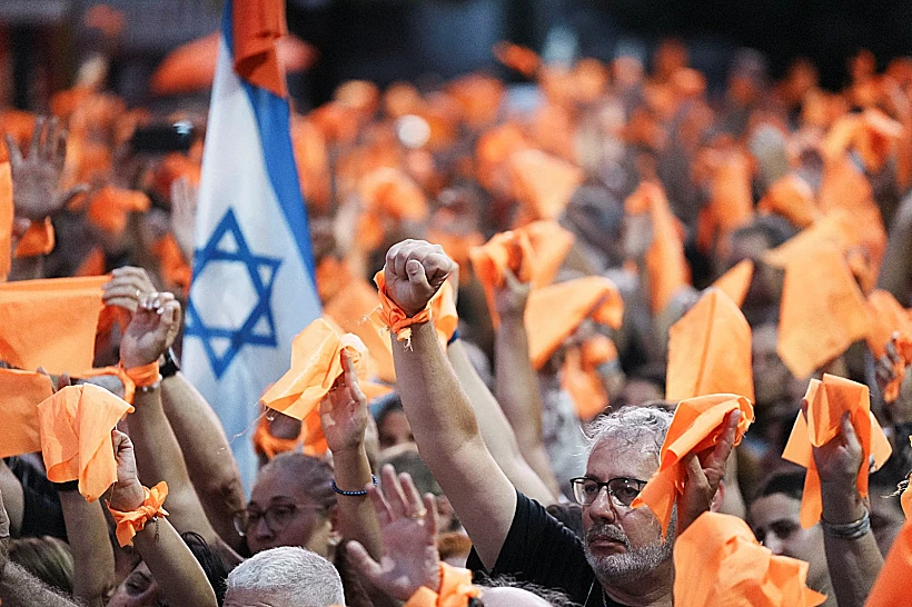 עצרת זיכרון למשפחת ביבס בבואנוס איירס, ארגנטינה