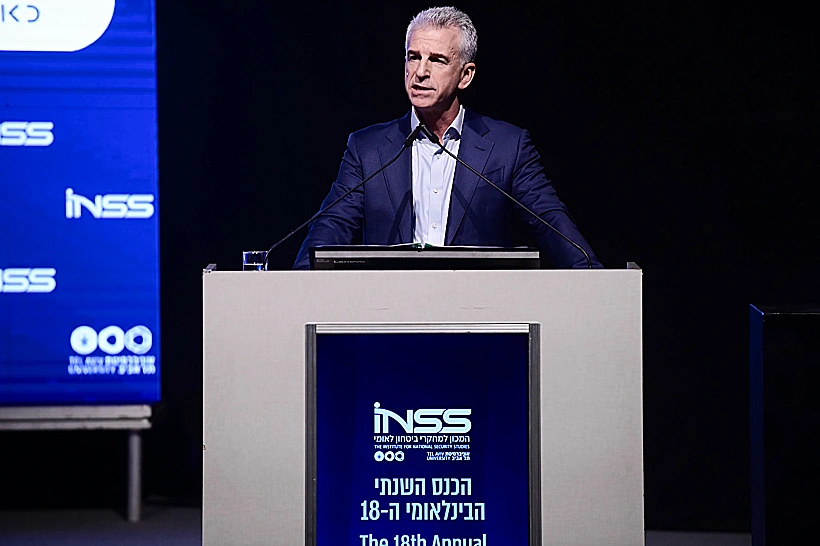 ראש המוסד דדי ברנע בכנס INSS