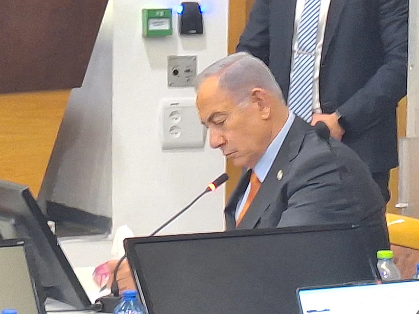 ראש הממשלה בנימין נתניהו בבית המשפט