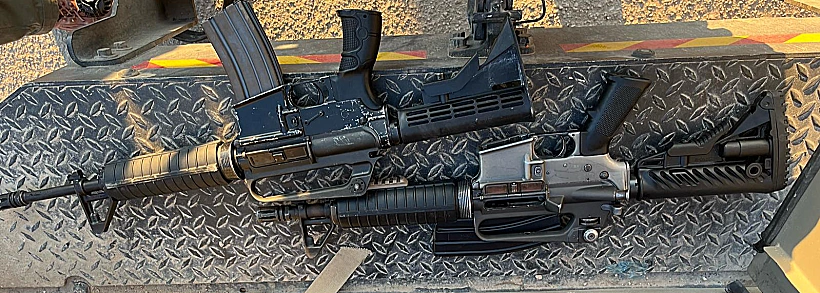 נשקים שאותרו באיו"ש