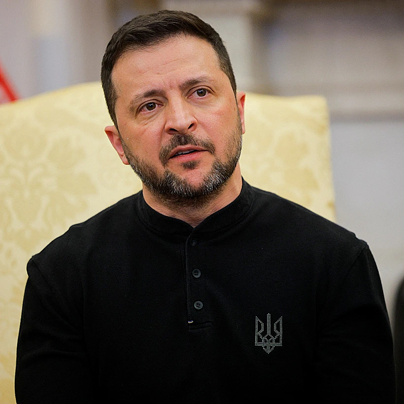 ולדימיר זלנסקי בבית הלבן