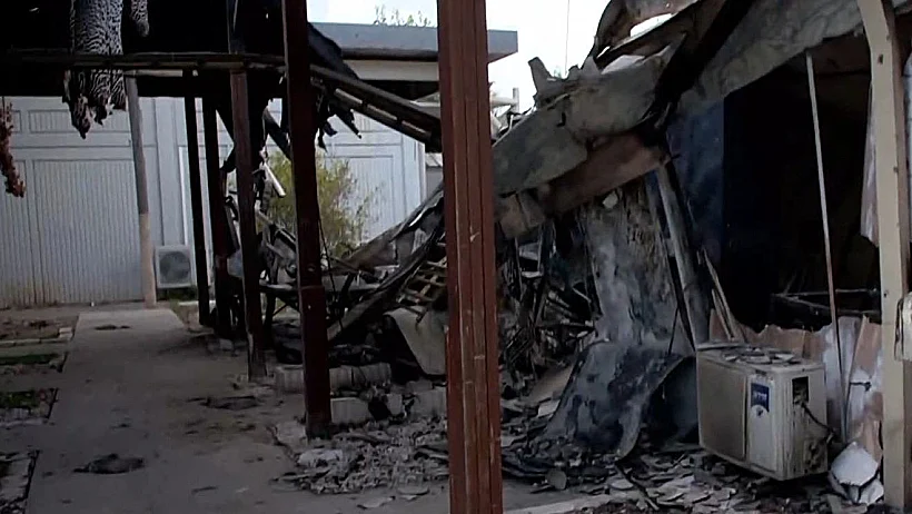 מוצב נחל עוז אחרי הטבח