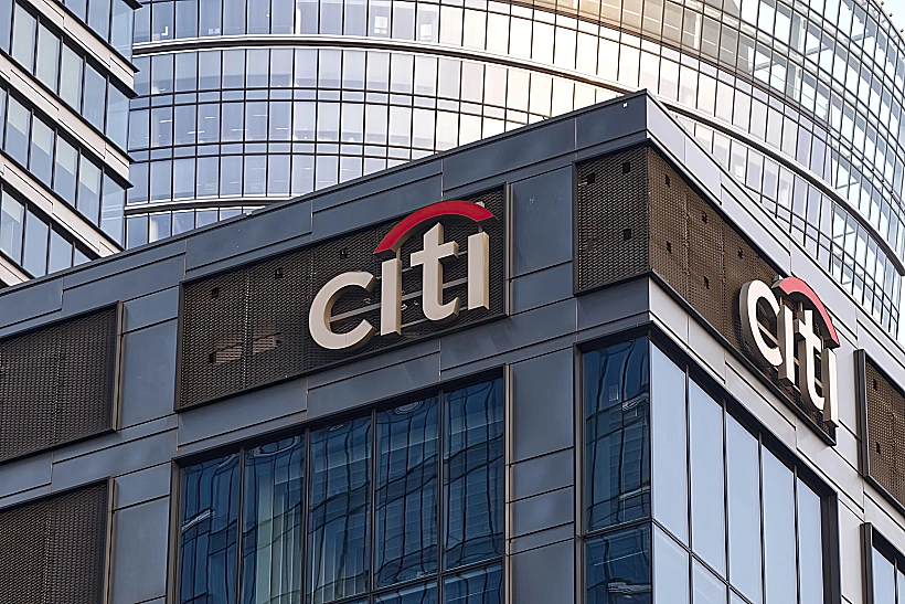 Citi,bank,signage,,logo,,warsaw,,poland,,september,9,,2023