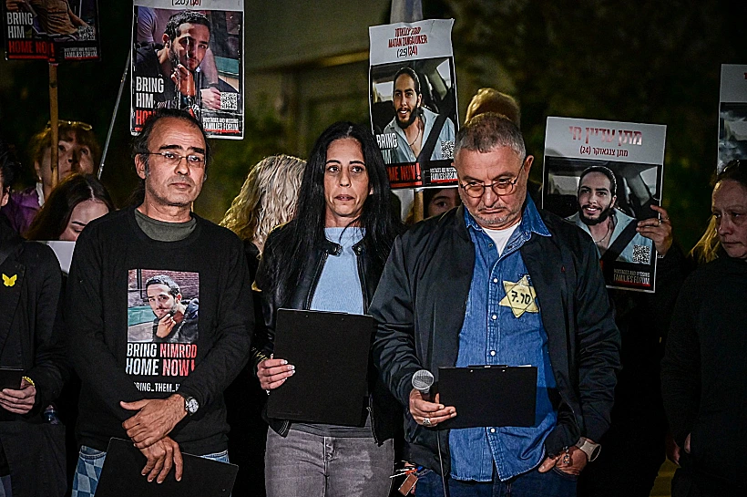 דני אלגרט, עינב צנגאוקר ויהודה כהן בהצהרת המשפחות