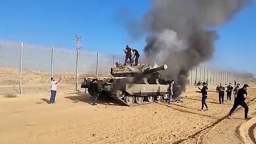 הקרב על מוצב נחל עוז