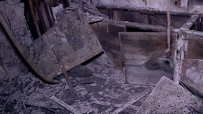 החמ"ל השרוף במוצב נחל עוז