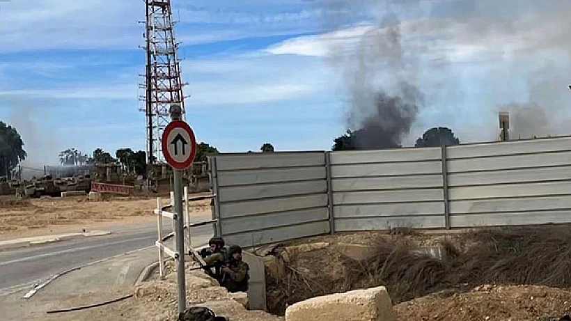 הקרב על מוצב נחל עוז