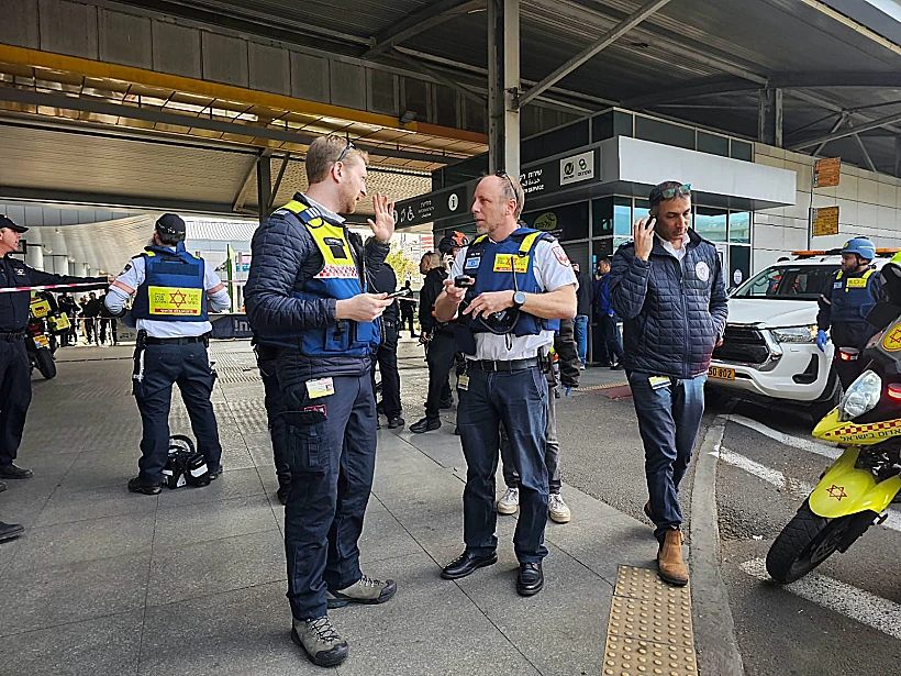 זירת הפיגוע בחיפה
