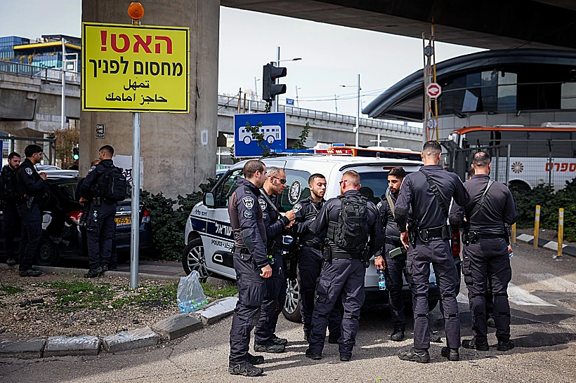 זירת הפיגוע בחיפה