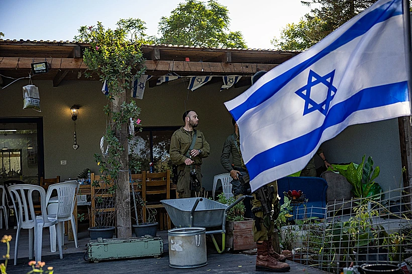 כוחות צה"ל בקיבוץ נחל עוז, אוקטובר 2023