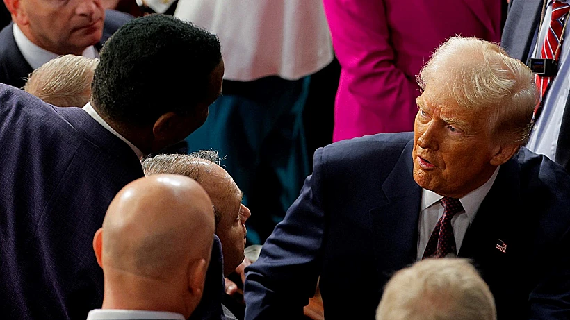 טראמפ בנאום בקונגרס