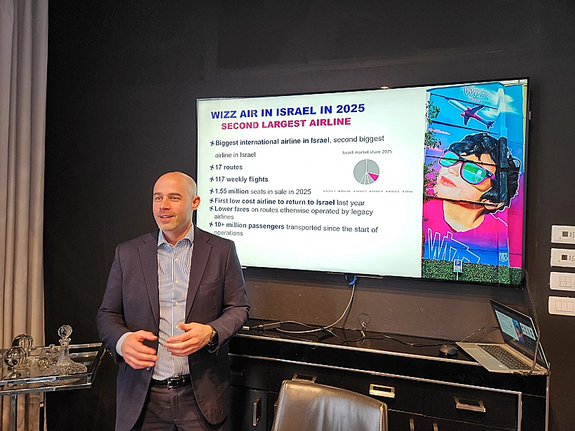 אנדרש ראדו, ראש מערך התקשורת בוויזאייר