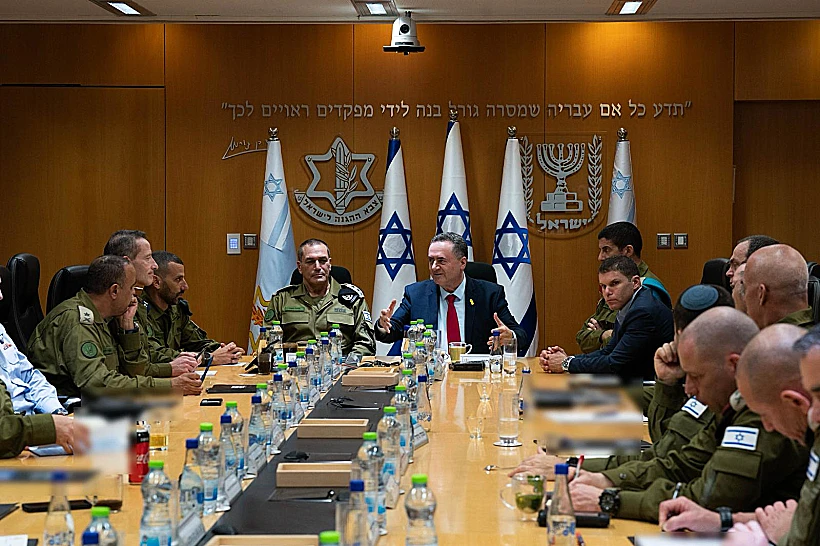 שר הביטחון כ"ץ, הרמטכ"ל זמיר וחברי פורום מטכ"ל