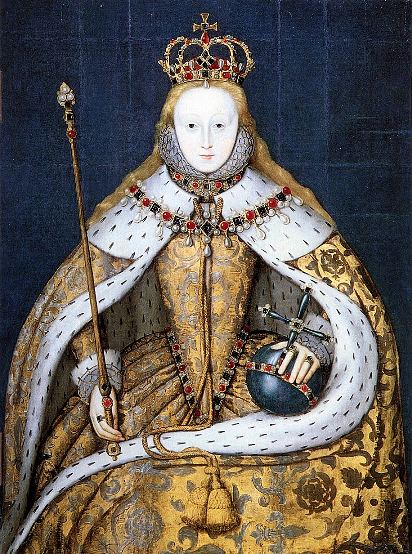Elizabeth I In Coronation Robe