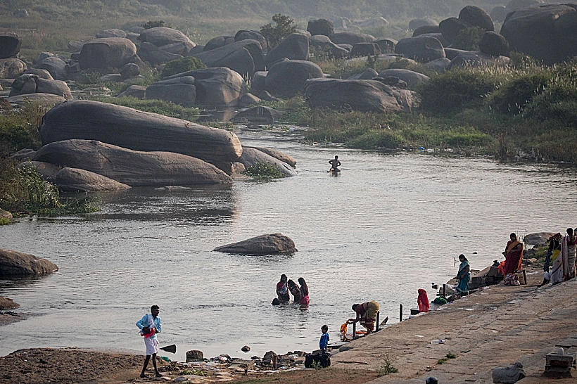 אגם האמפי, הודו