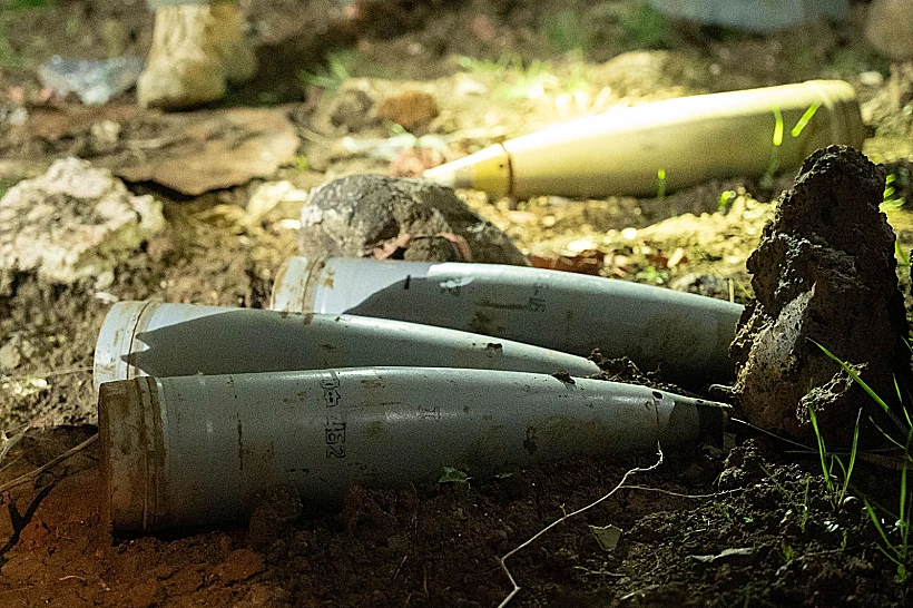 הטילים שהוחרמו ע"י כוחות צה"ל במרחב החיץ בסוריה