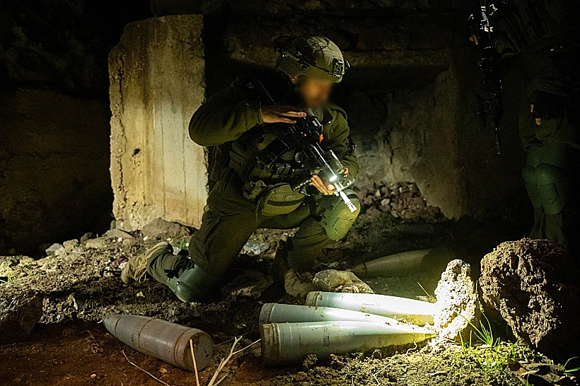 הטילים שהוחרמו ע"י כוחות צה"ל במרחב החיץ בסוריה