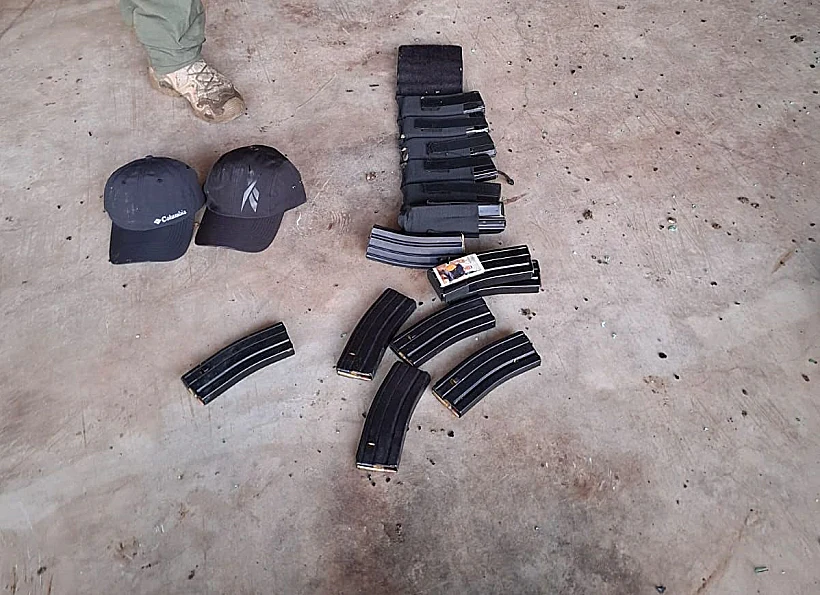 אמל"ח שנתפס בג'נין