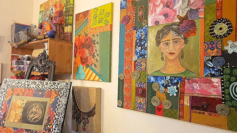 הגלריה של אביבה טלמון, קיבוץ רמות מנשה