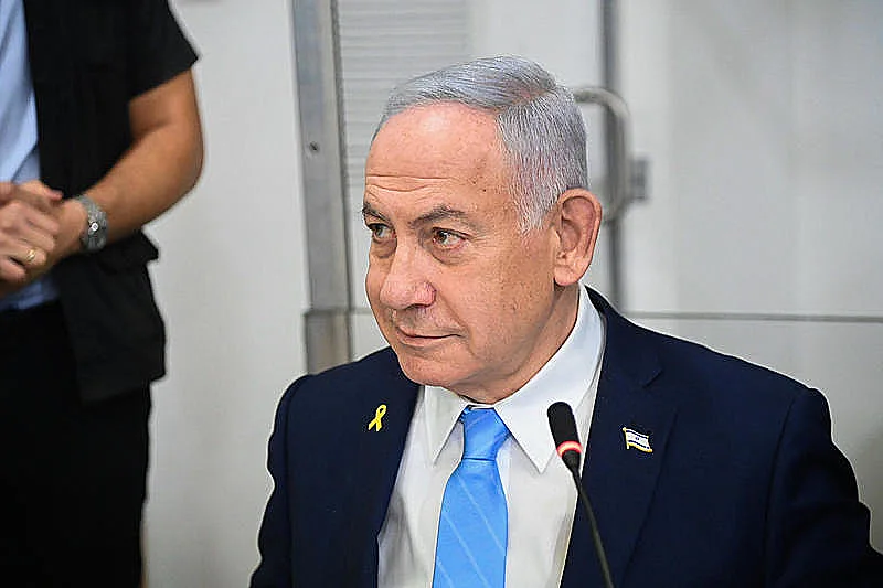 בנימין נתניהו בעדותו בבית המשפט בת"א