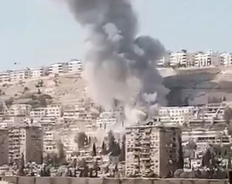 התקיפה בדמשק, סוריה