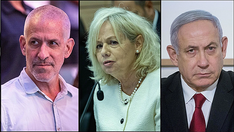 רה"מ בנימין נתניהו, היועמ"שית בהרב-מיארה, ראש שב"כ רונן בר