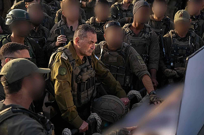 הרמטכ"ל זמיר ברפיח שברצועת עזה