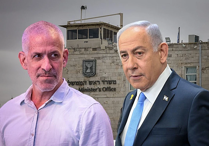 ראש הממשלה בנימין נתניהו וראש שב"כ רונן בר