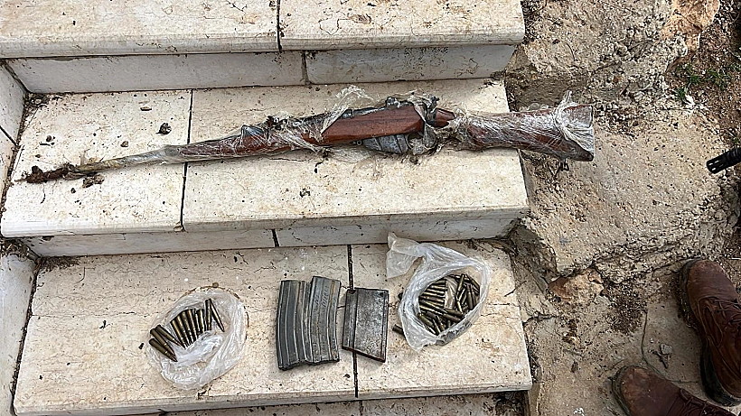 נשק שהוחרם ביהודה ושומרון