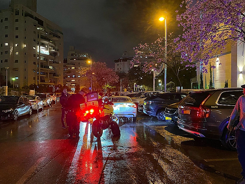 זירת הירי בפתח תקווה